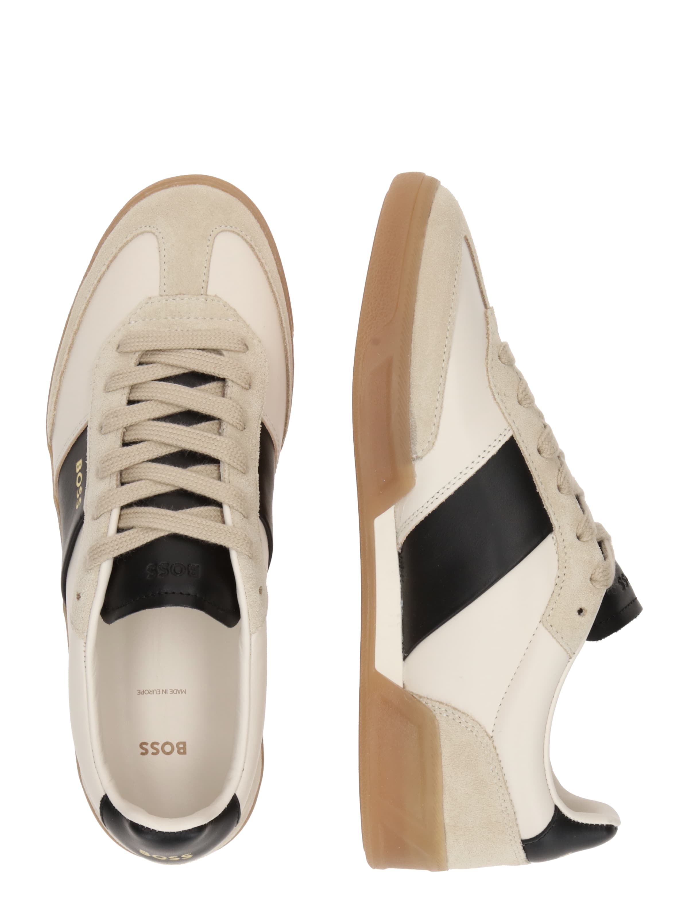 Sneaker low de la BOSS pe bej