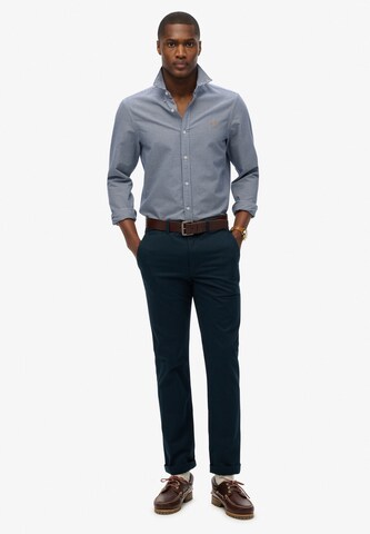 Coupe regular Chemise Superdry en bleu