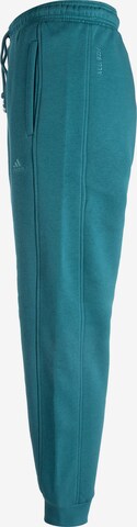 Effilé Pantalon de sport 'All Szn Fleece' ADIDAS SPORTSWEAR en vert