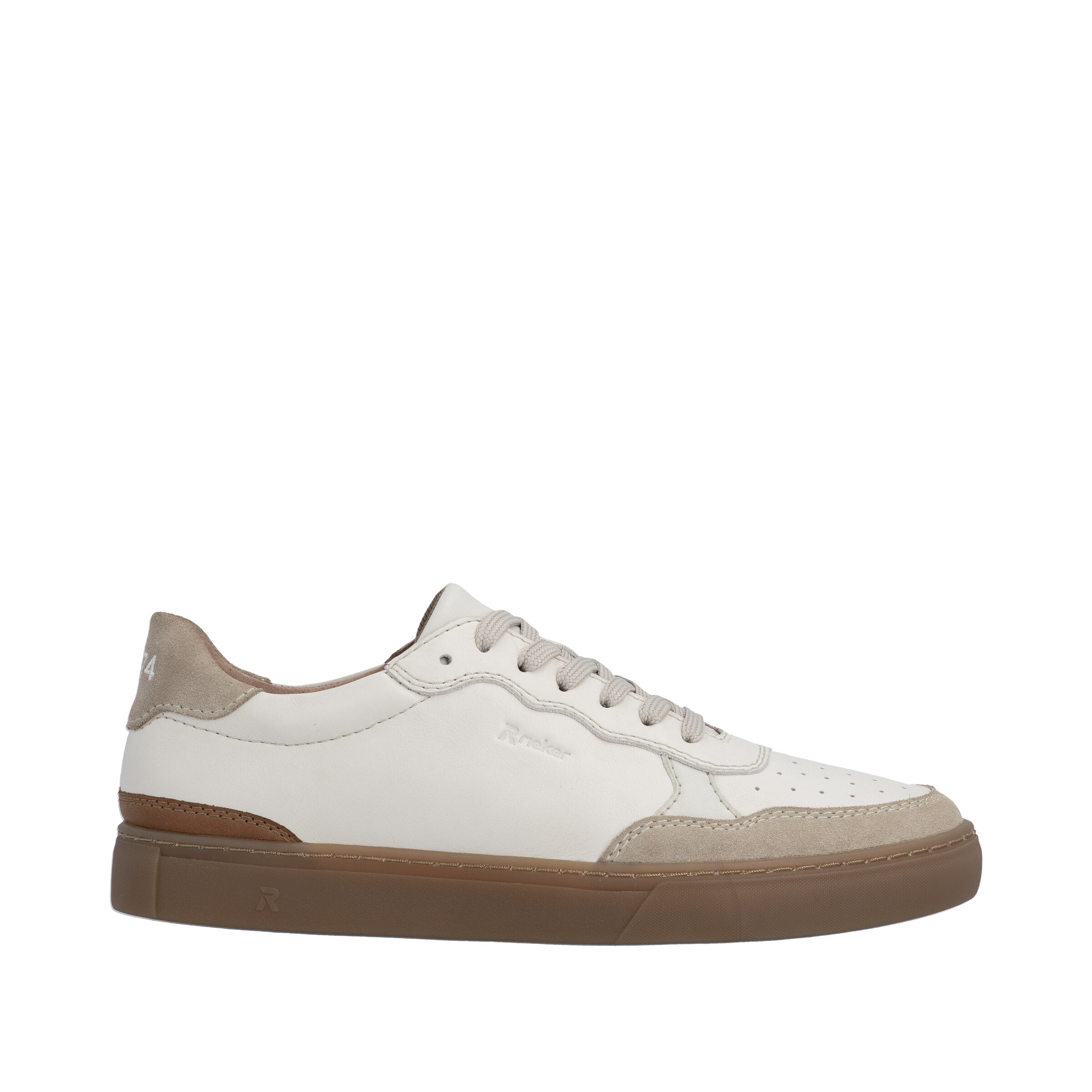 Baskets basses Rieker en blanc