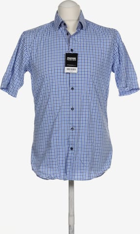 JAKE*S Button Up Shirt in M in Blue: front