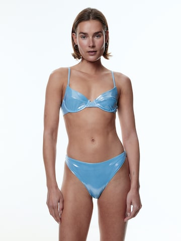 EDITED Balconette Bikiniöverdel 'Fenke' i blå: framsida