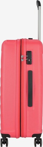 American Tourister Trolley 'Summer Square' in Pink