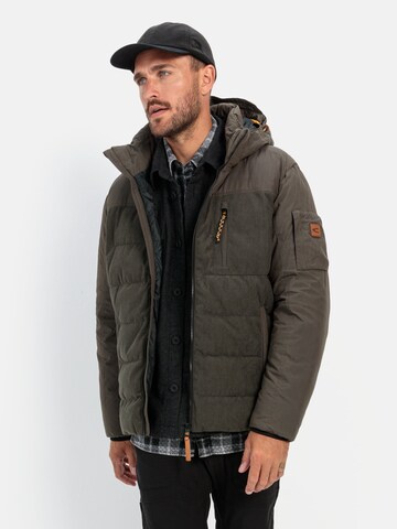 CAMEL ACTIVE Winter Jacket in Green: front