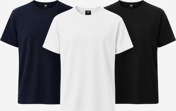 LAGØN Klederdracht shirt 'LAGØN Pima Selection- 3Pack-Save 20€' in Gemengde kleuren: voorkant