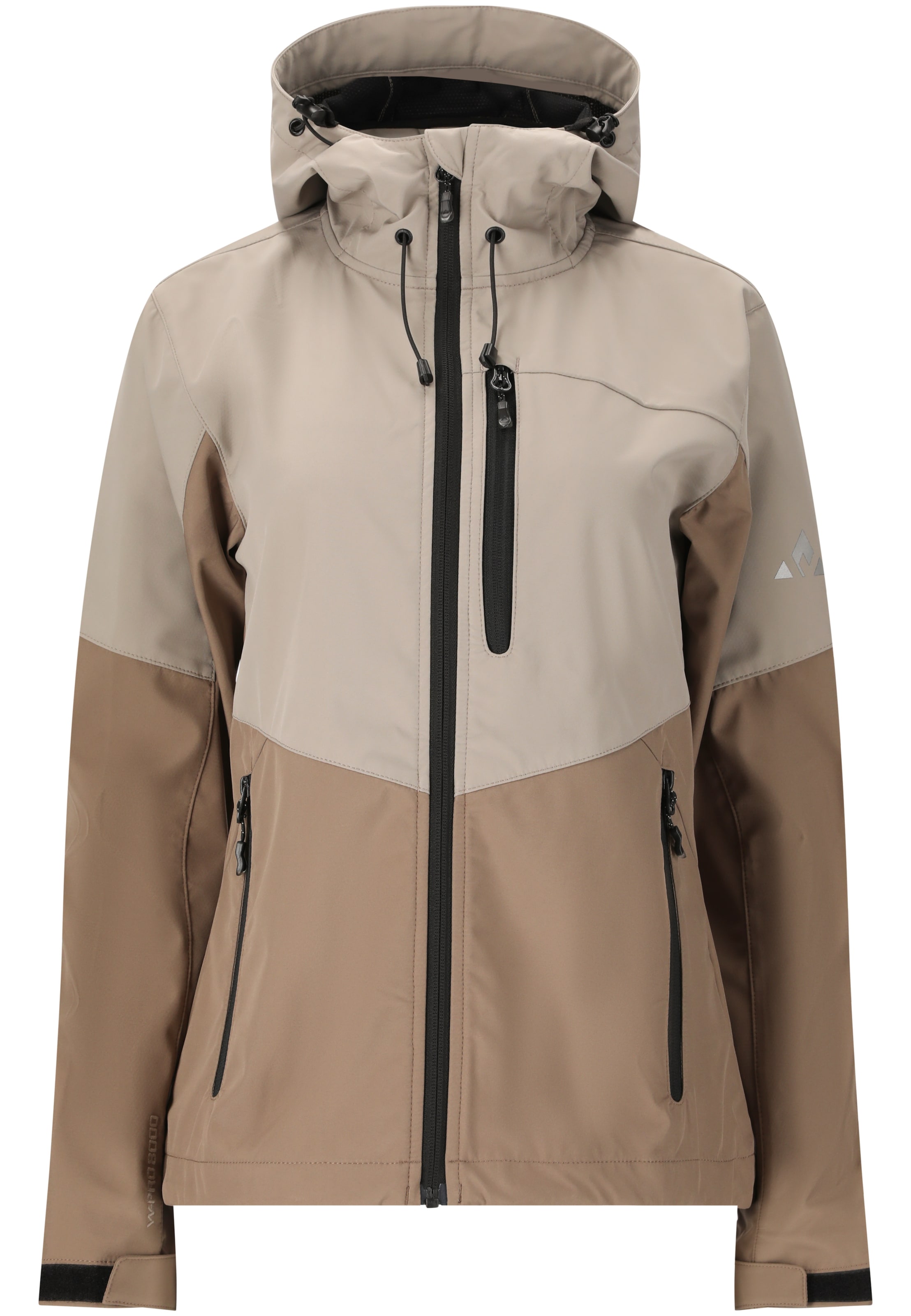 Whistler Sportjas 'Rosea V2' in Beige: voorkant