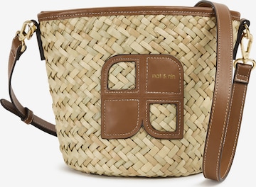 Nat&NinTorba preko ramena 'Paolo' - smeđa boja: prednji dio