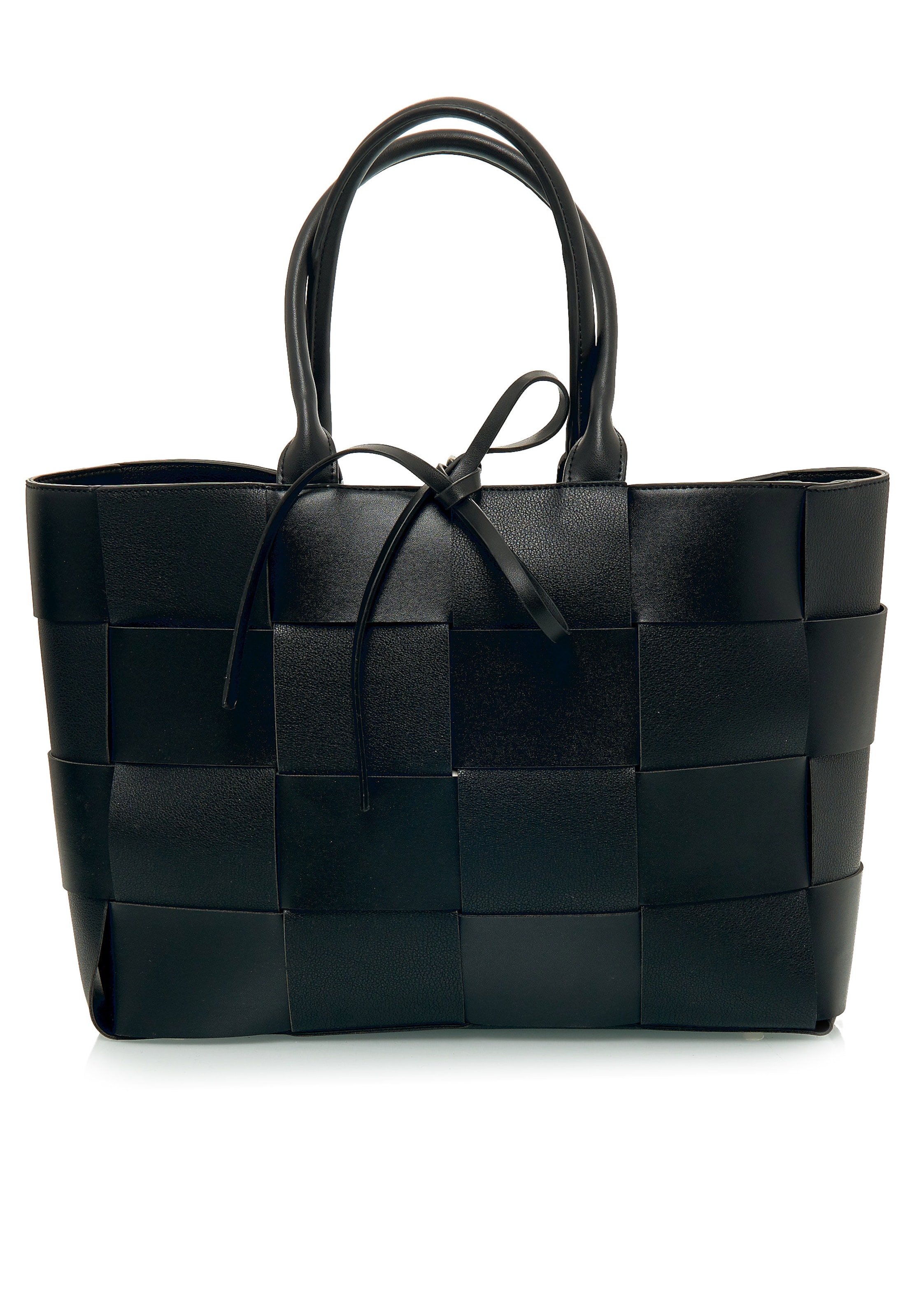 HARPA Shopper in Black: front