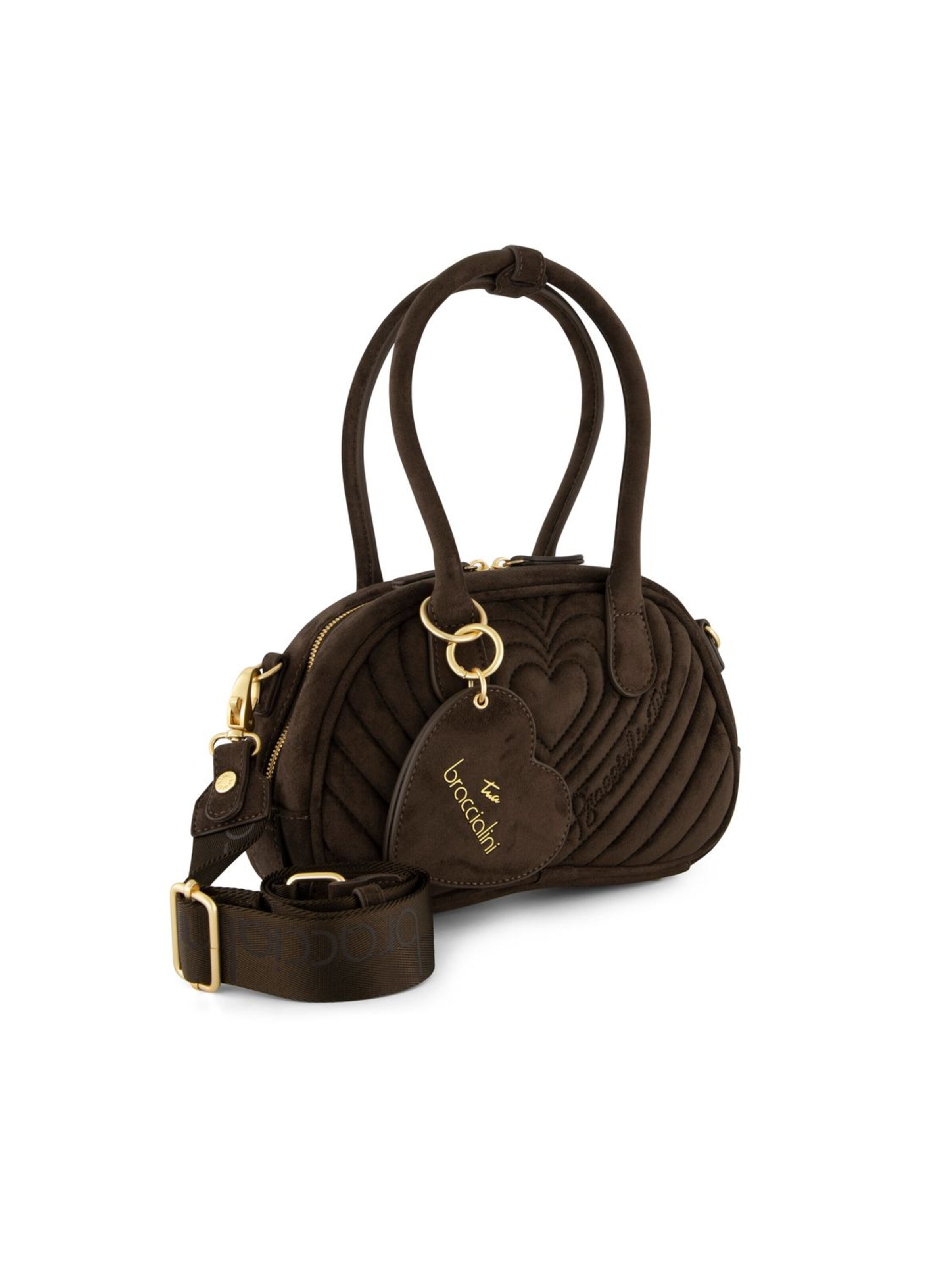 Braccialini - Bolso de mano 'Beth Matelassé' en marrón