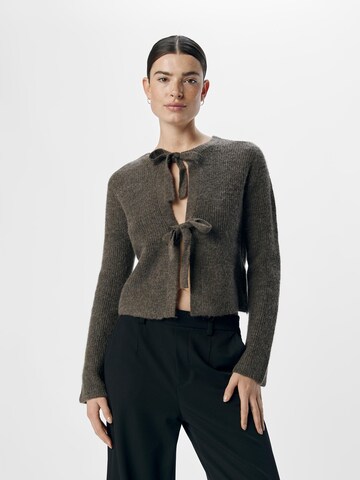OBJECT Cardigan 'OBJParvi' i brun: forside
