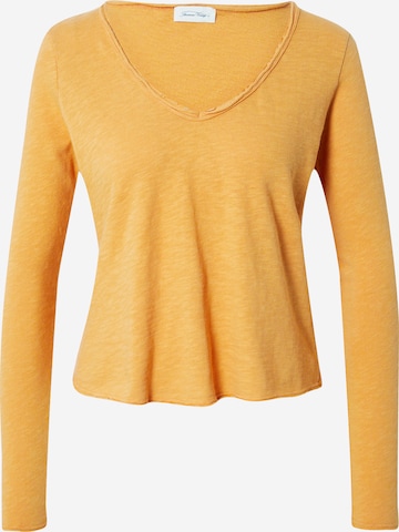 AMERICAN VINTAGE - Camiseta 'SONOMA' en amarillo: frente