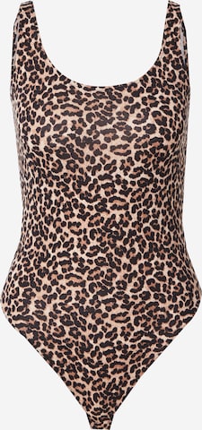 Tricou body 'ONLLove' de la ONLY pe bej: față