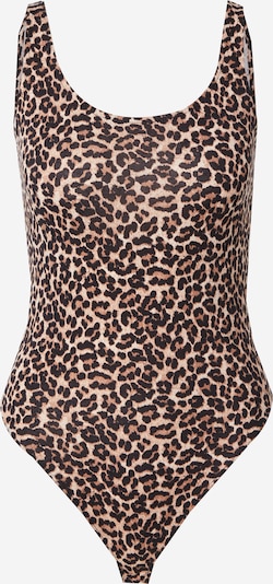 Tricou body 'ONLLove' ONLY pe bej / negru, Vizualizare produs