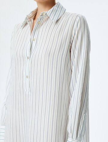 Koton Shirt Dress in Blue