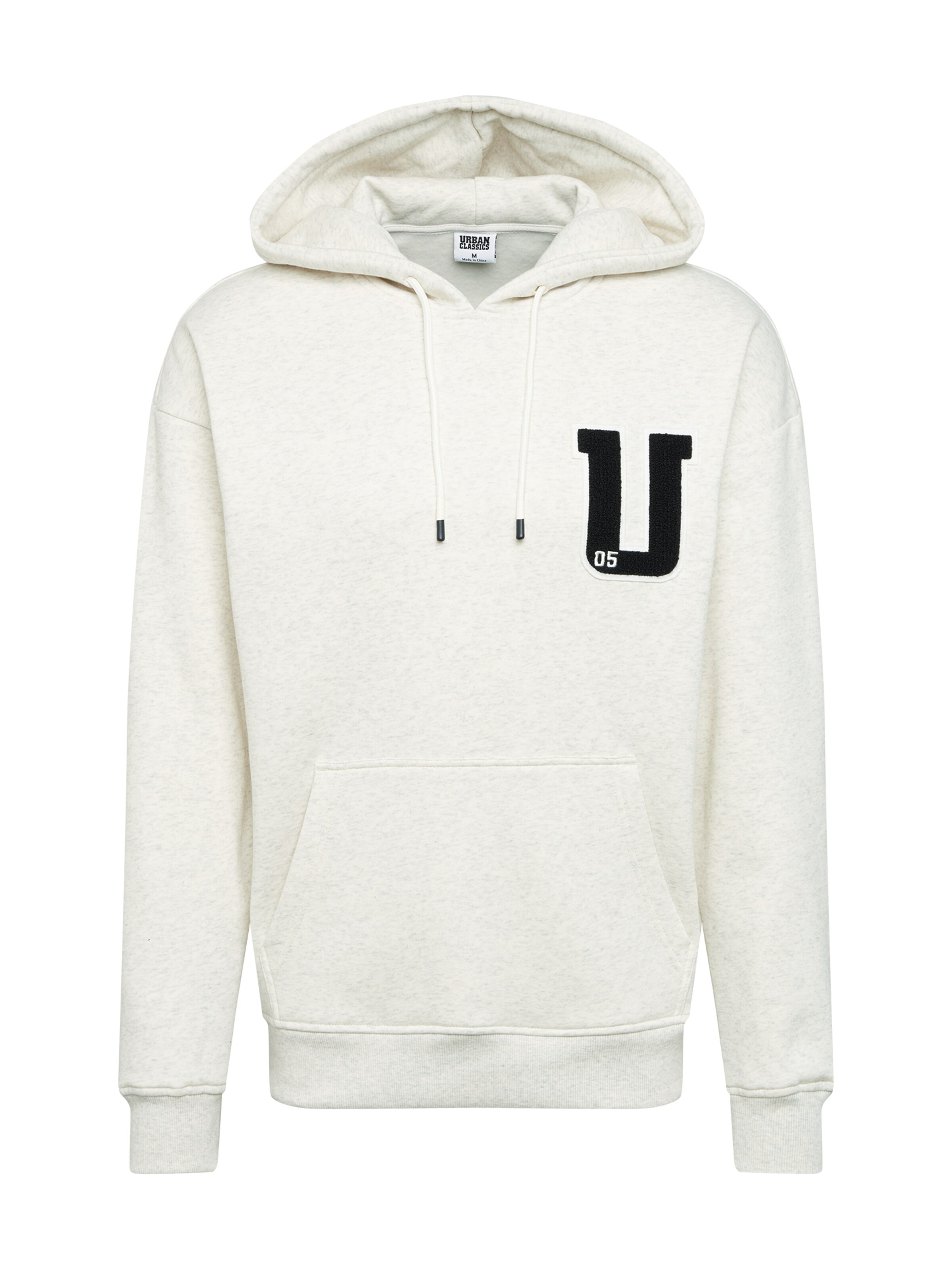 Urban Classics Sweatshirt in Grijs: voorkant