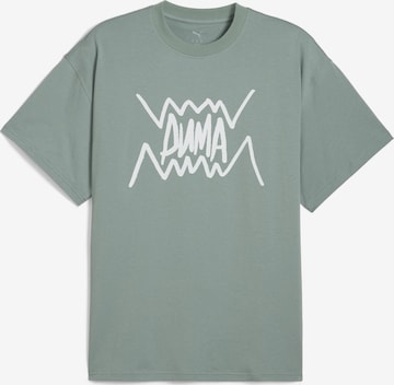 PUMA Funktionsshirt 'Jaws' in Grün: Vorderseite