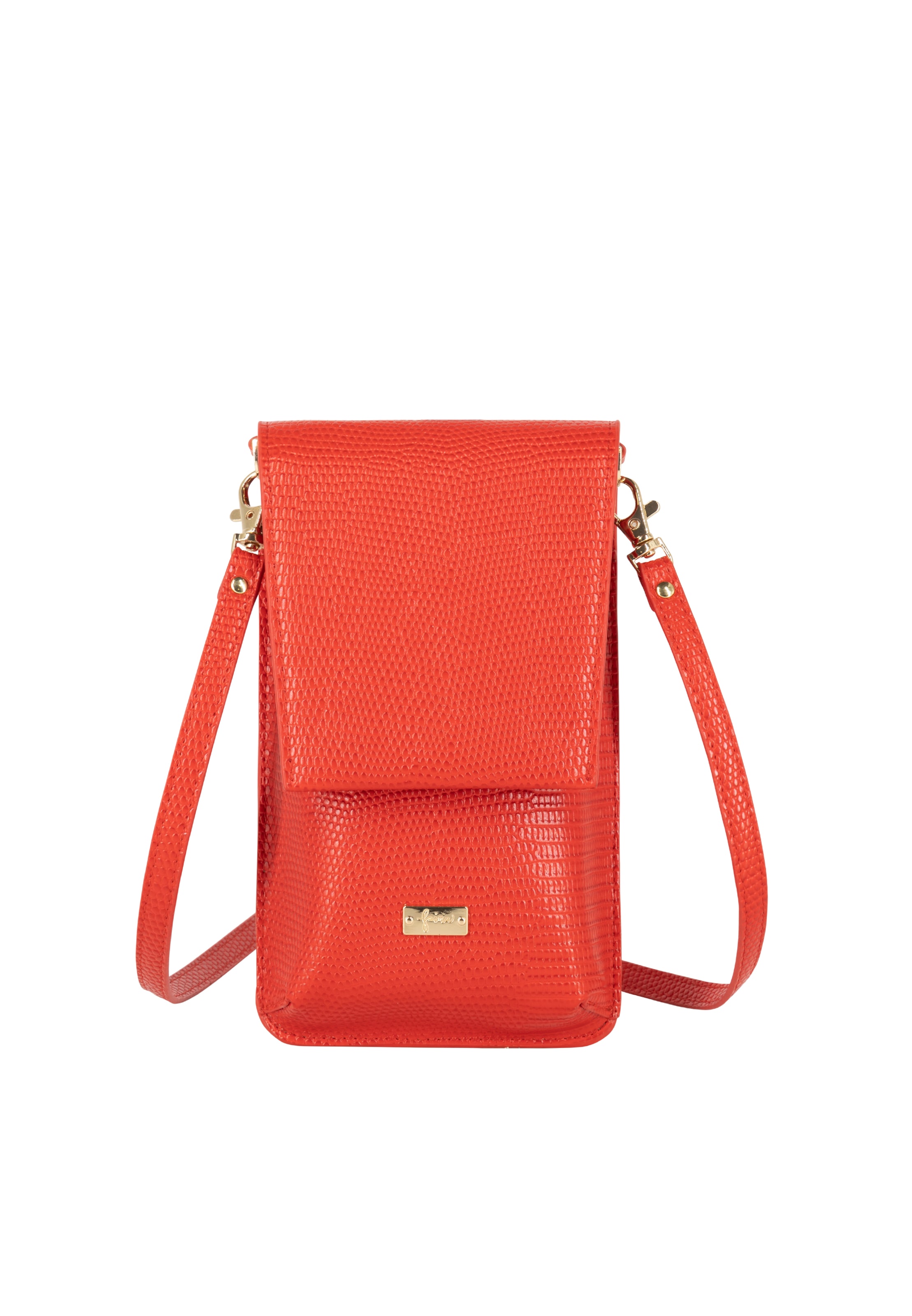 faina Olkalaukku värissä punainen: etupuoli