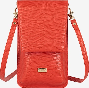 faina - Bolso de hombro en rojo: frente