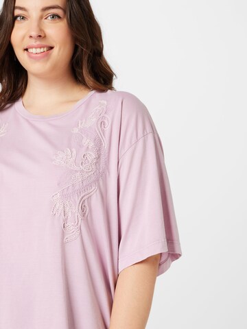 T-shirt River Island Plus en violet