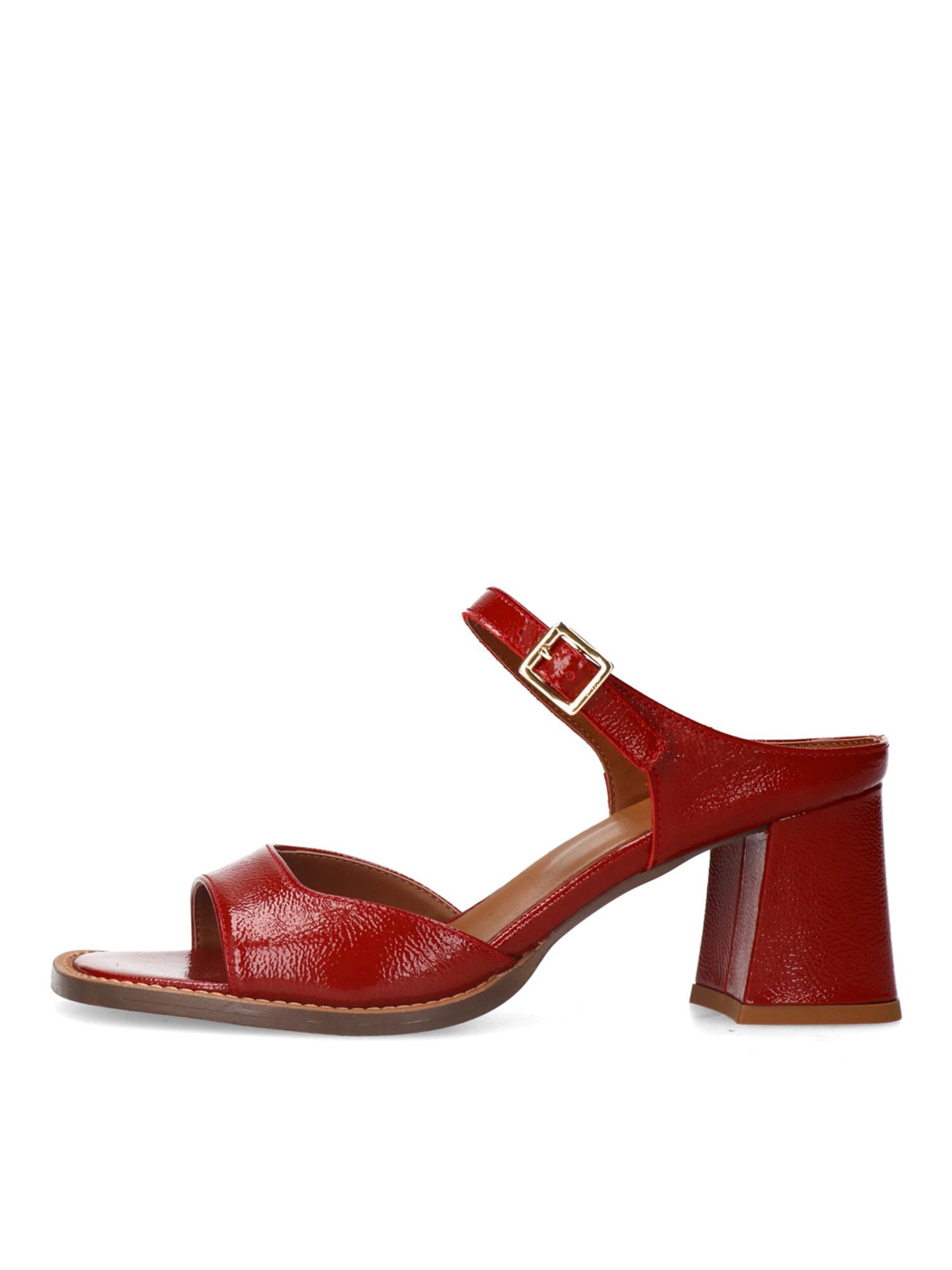 MANFIELD Sandale in Rot
