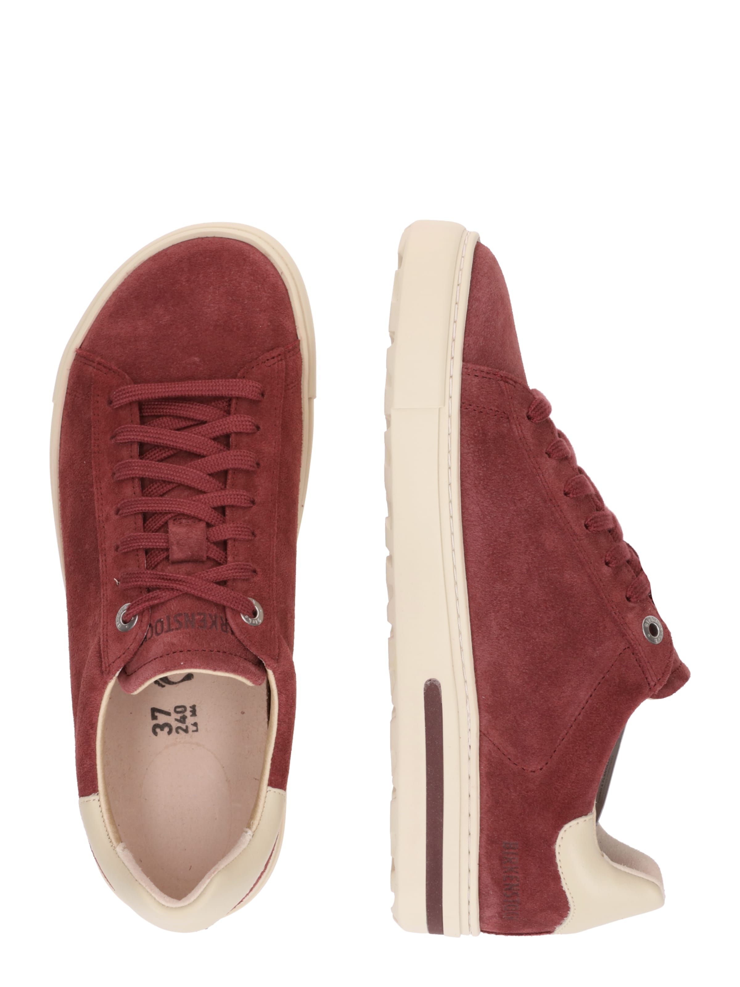 BIRKENSTOCK Низкие кроссовки 'Bend' в Красный