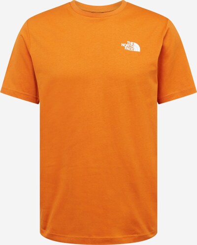 THE NORTH FACE T-Shirt 'REDBOX' in orange / schwarz / weiß, Produktansicht