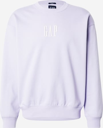 GAPSweater majica - ljubičasta boja: prednji dio