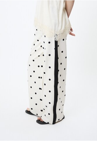 OH APRIL Wide Leg Hose 'Kael' in Weiß