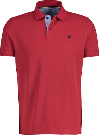LERROS Klassischer Polostyle in *Cool & Dry* Piquéqualität ' ' in Rot: Vorderseite
