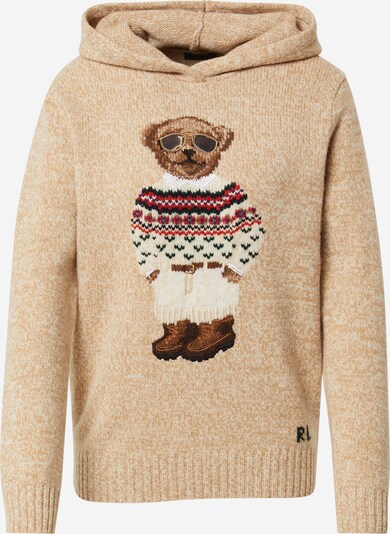 POLO RALPH LAUREN Pull-over en camel / mélange de couleurs, Vue avec produit
