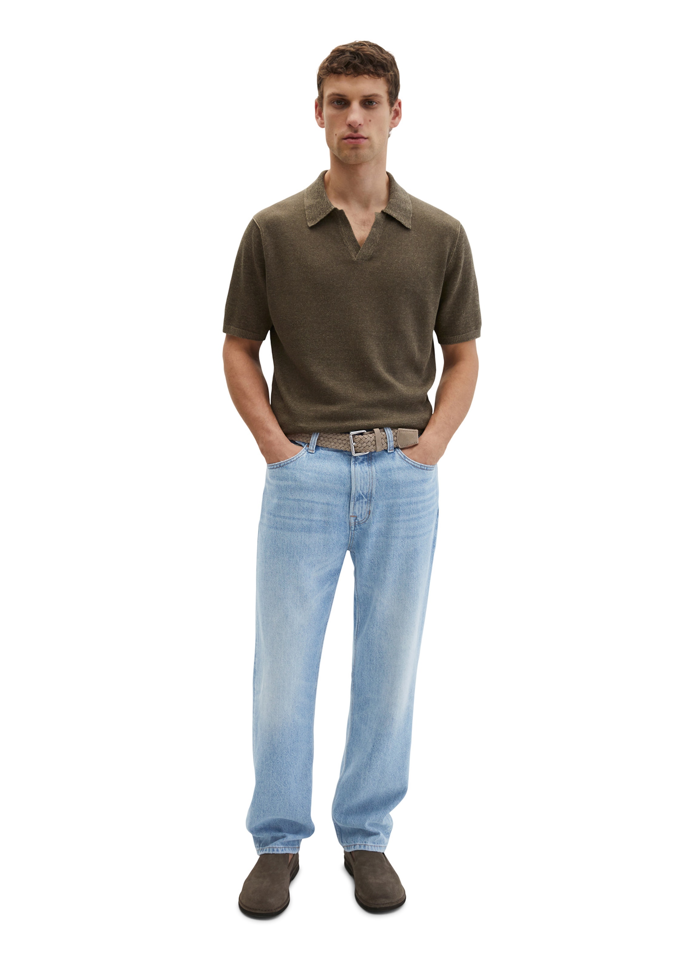Pull-over Marc O'Polo en marron