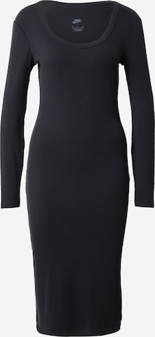 juoda Nike Sportswear Suknelė: priekis