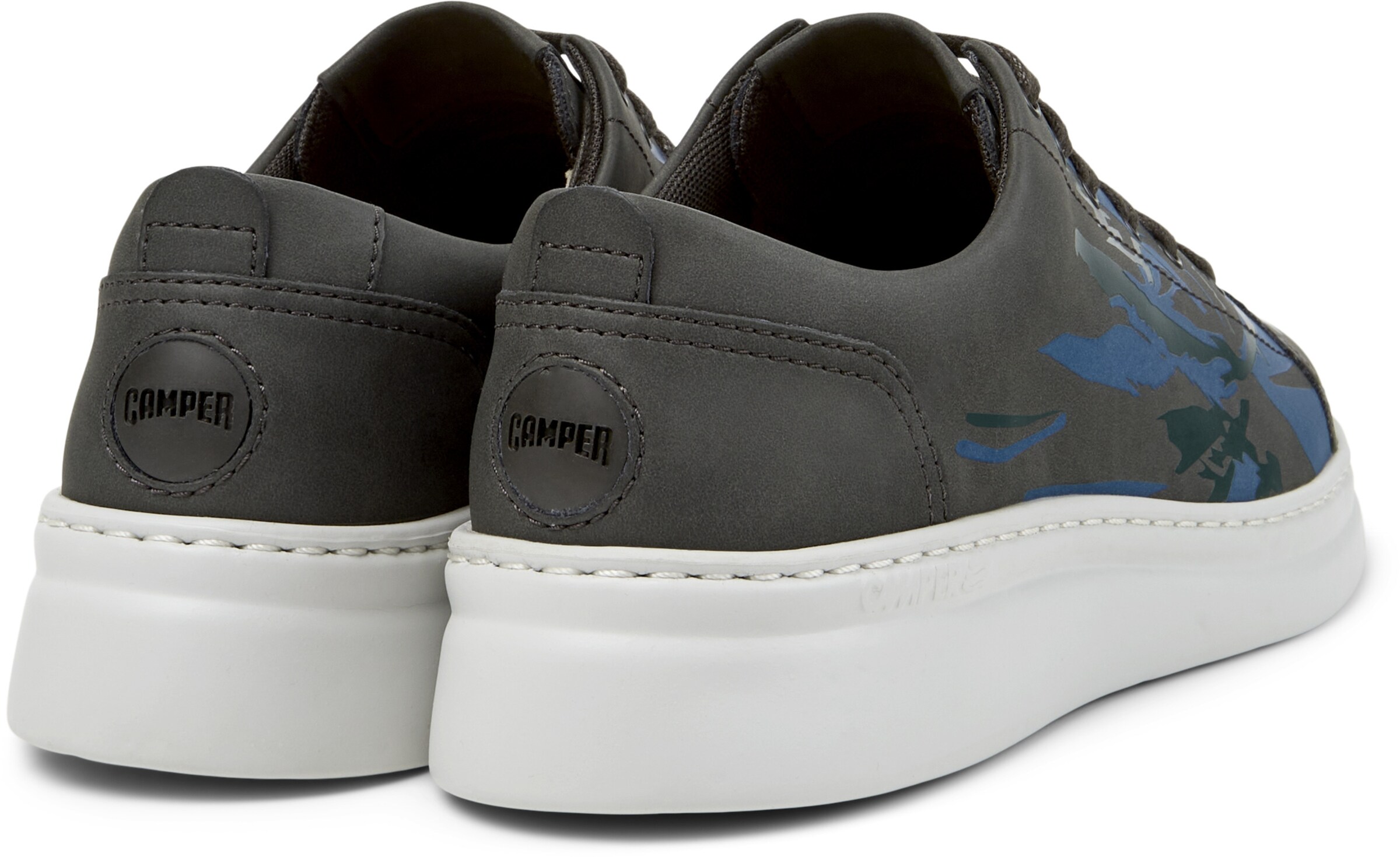 CAMPER - Sapatilhas baixas 'Runner Up' em cinzento