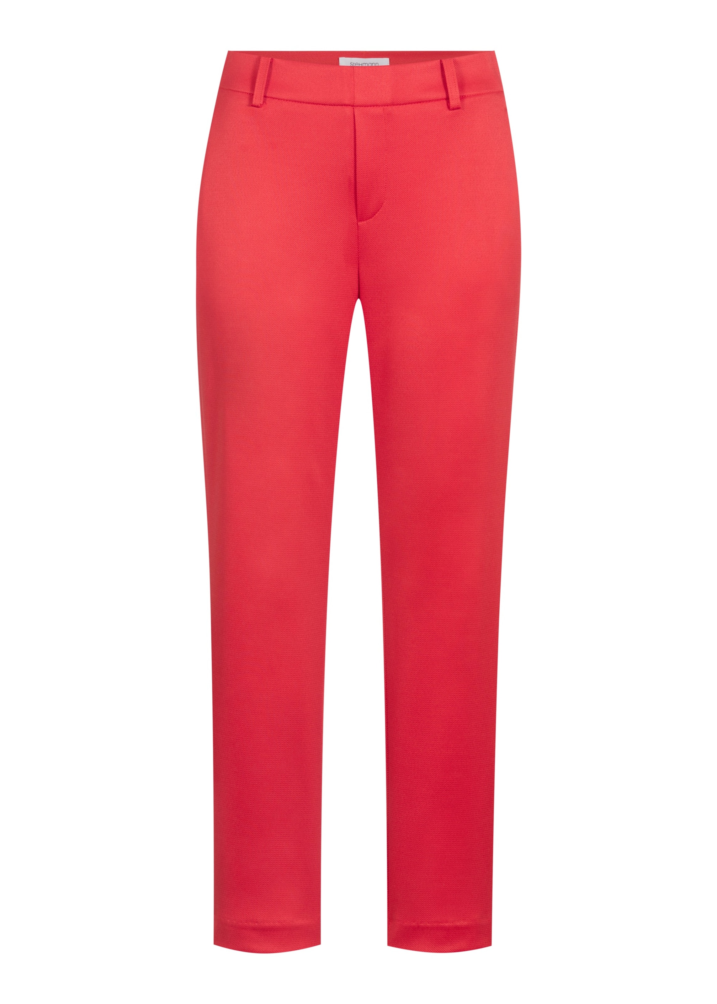 STEHMANN Slimfit Chinohose in Rot: Vorderseite