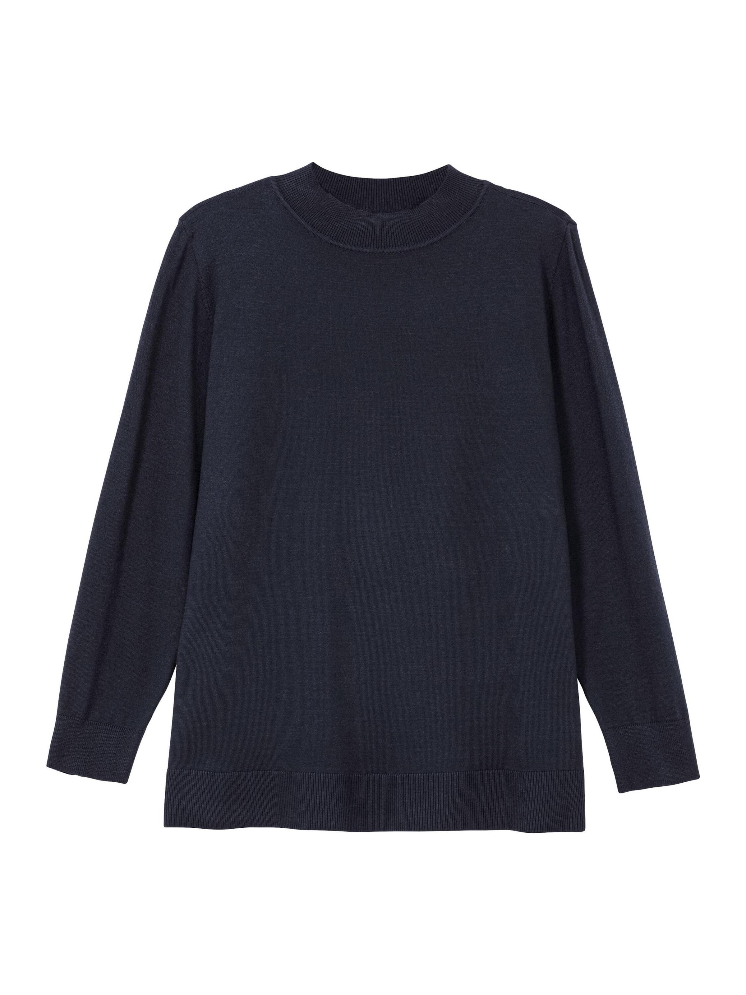 Pullover di SHEEGO in blu: frontale
