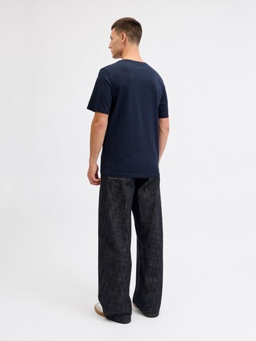 JACK & JONES Shirt 'X-Mas' in Blue