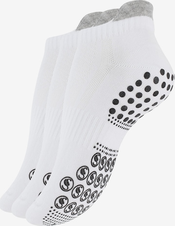 Stark Soul Athletic Socks in White: front