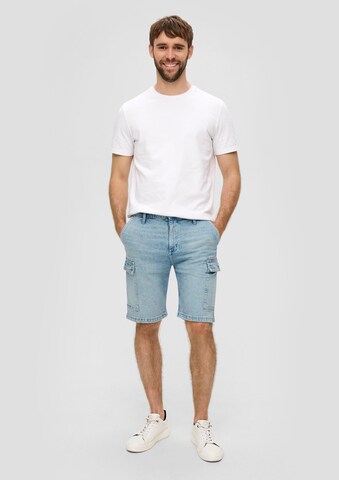 s.Oliver Regular Cargojeans in Blauw