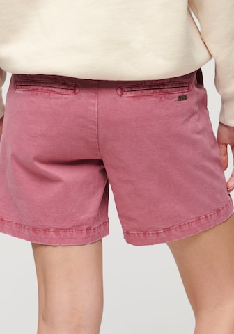 Superdry Loosefit Shorts 'CLASSIC' in Pink