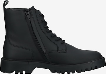 Kickers Schnürstiefelette in Schwarz