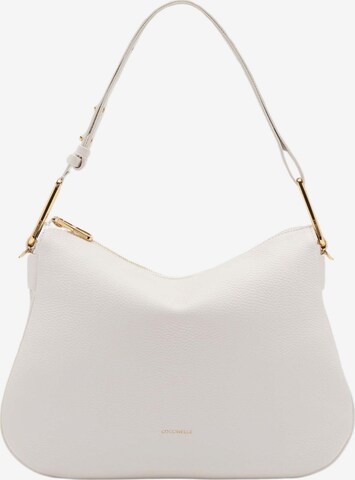 Coccinelle - Bolso de hombro 'COCCINELLE MAGIE' en blanco: frente