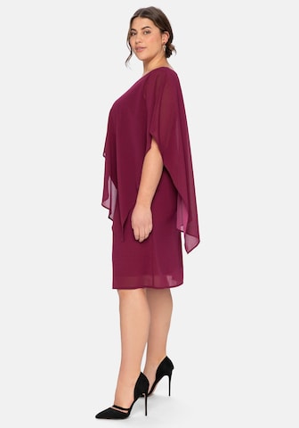 SHEEGO Koktejlové šaty – fialová