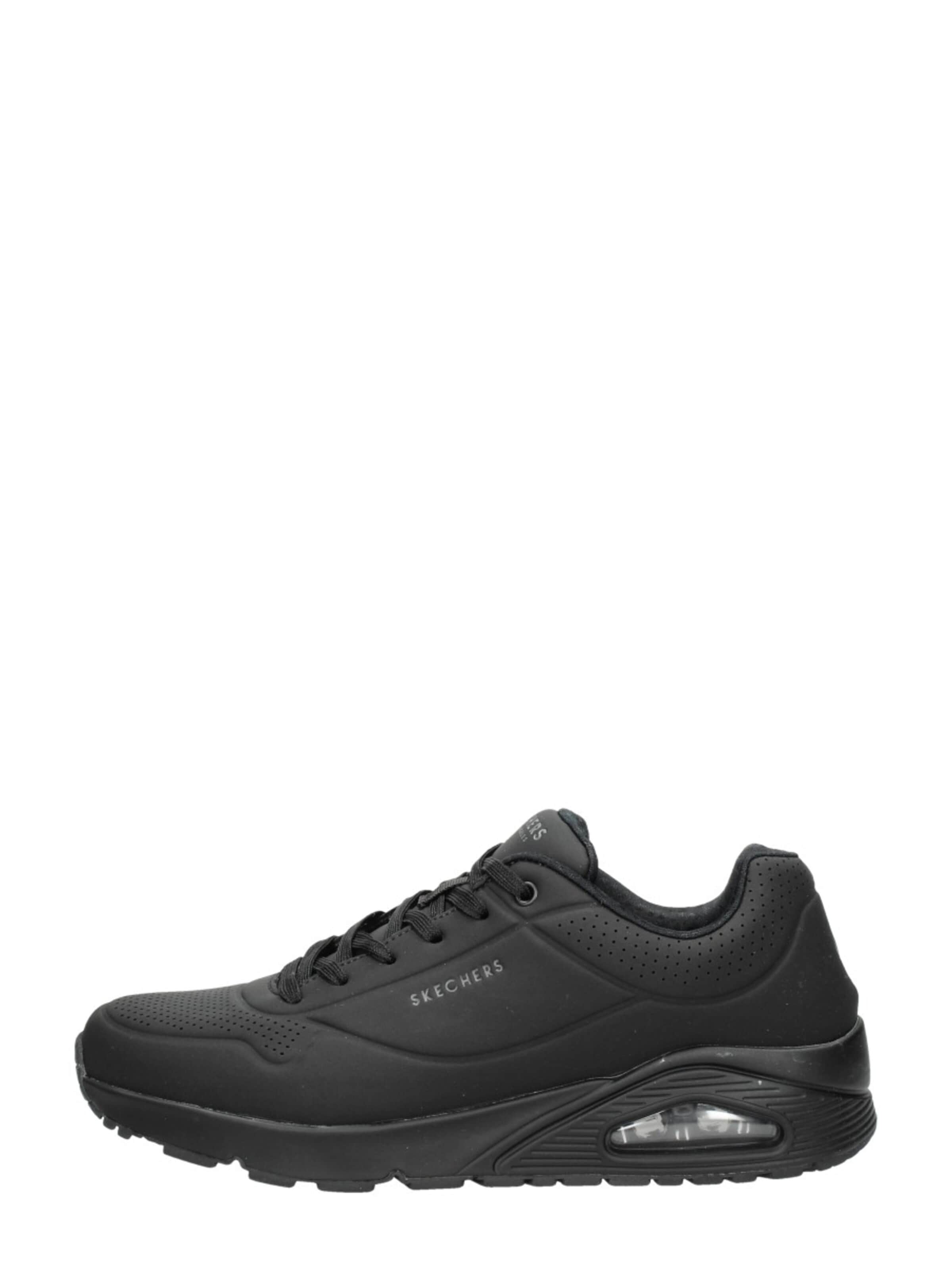 SKECHERS Sneakers 'Uno - Stand On Air' in Black: front
