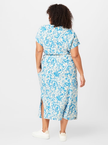 Object Curve Košilové šaty 'IBRA' – modrá