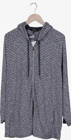 Ulla Popken Kapuzenpullover 5XL in Grau: Vorderseite