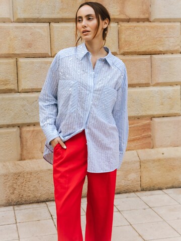 Crās - Camisa ' Elliecras ' em mistura de cores: frente