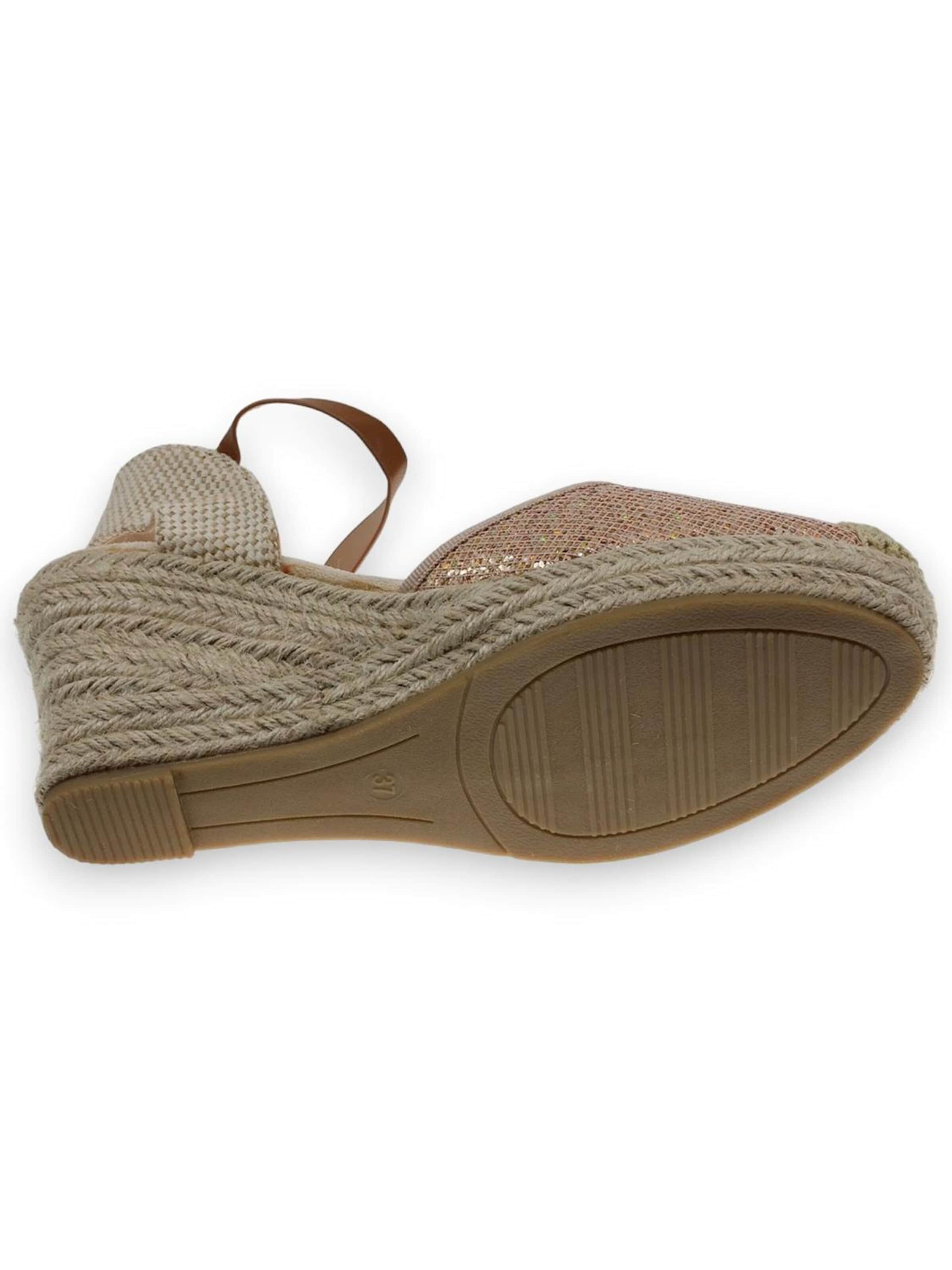 Beppi Sandale 'Casual Wedge Sandal'‌‌‌‌‌‌‌‌‌‌ in Gold
