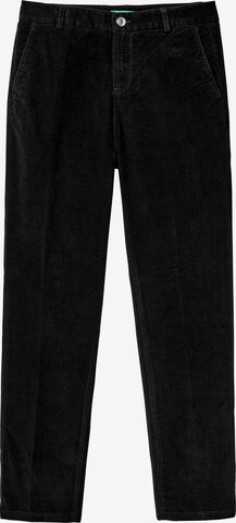 UNITED COLORS OF BENETTON Regular Chino Pants in Black: front