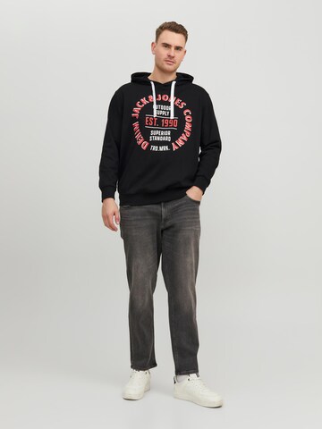 Felpa di Jack & Jones Plus in nero