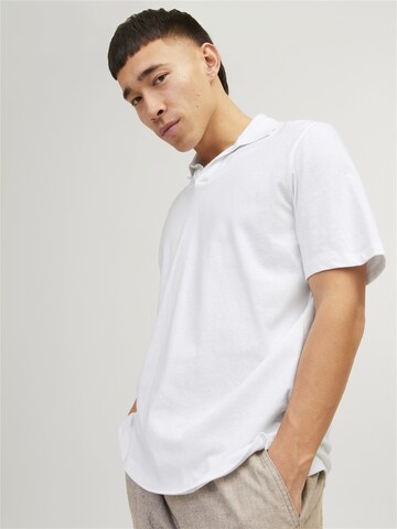 JACK & JONES Poloshirt 'JJESummer' in Weiß